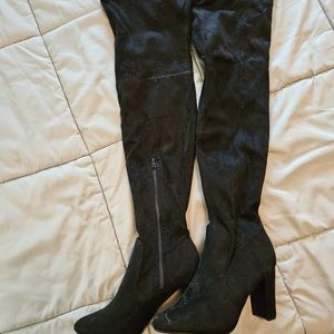 Over the knee boots size 10